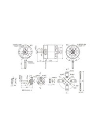 Resim SunnySky X3520 520KV Fırçasız Drone Motoru 