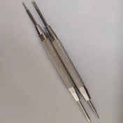 Resim 2 Adet Premium Metal Saat Kayışı Bağlantı Pimi İtici & Yay Çubuğu Çıkarıcı Araç Seti, Dayanıklı Çelik Pim ve V Çatal Ucu ile Kolay Saat Tamiri İçin 