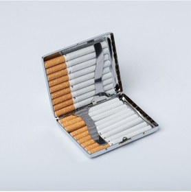 Resim Hky İsme Özel Sigara Tabakası Metal Sigaralık + Çakmak 