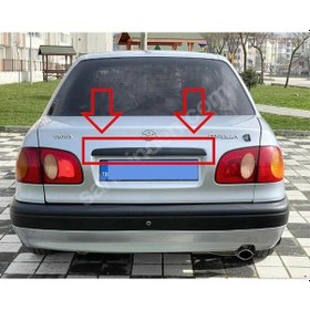 Resim Toyota Corolla Terra Arka Plakalık Çıtası 