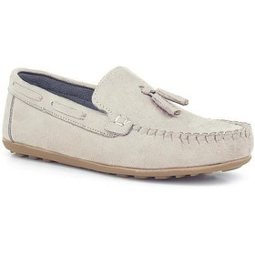 Resim Rakerplus Vizon Cırtlı Erkek Çocuk Makosen Ayakkabı Vizon 