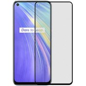 Resim Microcase Realme 6 Tam Kaplayan Çerçeveli Mat Cam Koruma - AL3124 