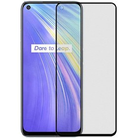 Resim Microcase Realme 6 Tam Kaplayan Çerçeveli Mat Cam Koruma - AL3124 
