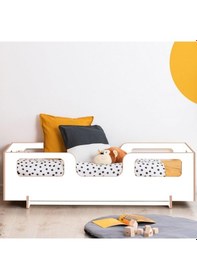 Resim Mocha Montessori Yatak Tek Kişilik Mdf Karyola 