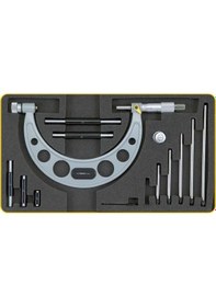 Resim 500-600mmx0.01 Değiştirilebilir Mekanik Mikrometre Cp 