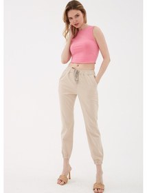 Resim Fashion Friends Kadın Pantolon 24y0009k1 Bej 