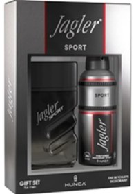 Resim Jagler Sport Erkek Parfüm EDT 90 ML + Sprey Deodorant 150 ML 