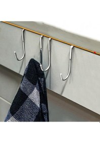 Resim Paslanmaz Çelik Banyo İçin Askılık S Model -al4837 2 Adet Gümüş 