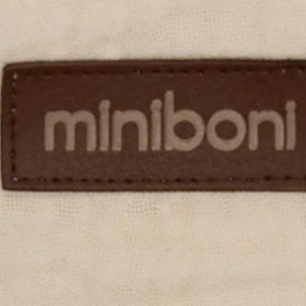 Resim Miniboni Müslin Battaniye 100*120 Cm Ekru 