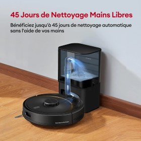 Resim Braventa Collection Ultenic T10 Elite Robot Vacuum Cleaner With Mop, Robotic Vacuum Self Emptying For 45 Days Hands-Free 