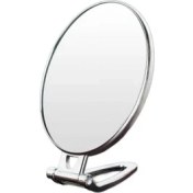 Resim Moda Retro Masaüstü Makyaj Aynası Yaratıcı Çift Taraflı Kolu Ayna Kişilik Basit Taşınabilir Katlanır Duvar Aynası | Banyo Aynaları (Yurt Dışından) 