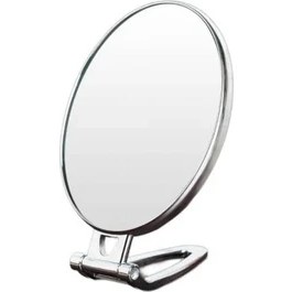 Resim Moda Retro Masaüstü Makyaj Aynası Yaratıcı Çift Taraflı Kolu Ayna Kişilik Basit Taşınabilir Katlanır Duvar Aynası | Banyo Aynaları (Yurt Dışından) 