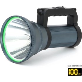 Resim 200W Güçlü Şarjlı El Feneri Projektör WT-411 