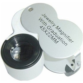 Resim Yüksek Kalite 45x22 Ledli Büyüteç No:9583 