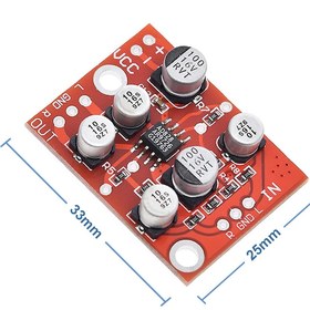 Resim Ad828 Preamp Modül Ses Yükseltici Amfi Stereo Mikrofon Gitar 