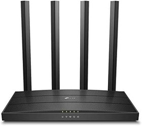 Resim TP-Link Archer C6, AC1200 Mbps Kablosuz MU-MIMO Wi-Fi Router, 4 Gigabit LAN Bağlantı Noktası, Beamforming, WPA3, Access Point Modu, Ebeveyn Denetimleri 