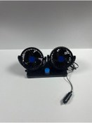 Resim EMYA 24 ÇİFT BAŞLIKLI VANTİLATÖR 2 KADEMELİ 180 DERECE DÖNEN BAŞLIKLI 24 V 