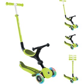 Resim Globber Go Up Active Işıklı Scooter - Yeşil 