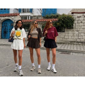 Resim ELİF TARAKÇI BUTİK Spor Şort etek 
