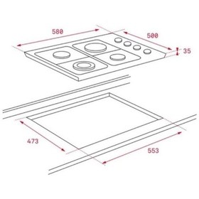 Resim Teka HEB 723 SS + HLX 60 + DF 60 İnox Ankastre Set 