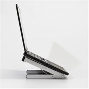 Resim TRILOGIC Foldıt Ts201 Portatif Katlanabilir Alüminyum Laptop Macbook Stand 