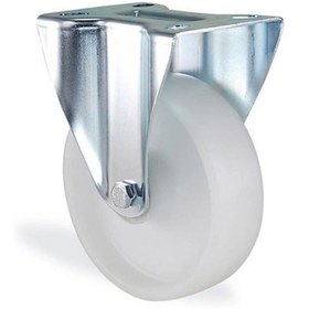 Resim Poliamid Sabit Teker 100 mm 