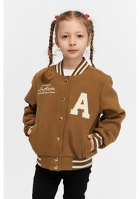 Resim Kız Çocuk Kolej Ceket 51325 Camel 