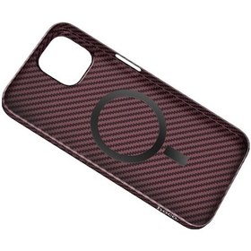 Resim Hoco Apple Uyumlu iPhone 14 Pro Max 6.7 Kılıf Manyetik Magsafeli Darbe Emici 