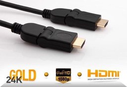 Resim SLX-318 HDMI M-M 5m Altın Uçlu 24K + L Kon. 1.4 Ver. 3D Kablo S-Link