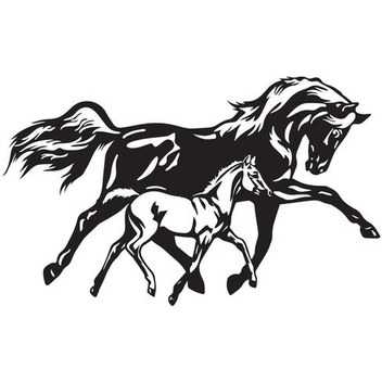 At Ve Yavrusu Tip 1 100x60 Cm