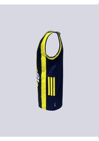 Resim Basket Jr Çubuklu Forma 25/26 Sarı-lacıvert 