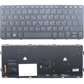 Resim Hp Elitebook 820 G2, HP Uyumlu Elitebook 820 G1 Klavye Led Işıklı 127140098313 