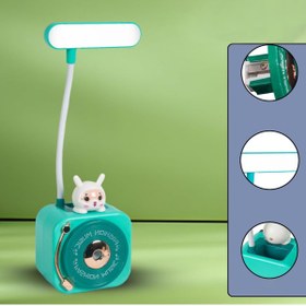 Resim Sensoria Dekoratif Sevimli Çocuk Odası Gece Lambası Kalemtraş Masa Lambası Kalemlik Usb Süs Eşyası 
