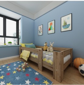 Resim Ninnimo Trend Suntalam Montessori Karyola Çırağan 90x190 N-020 