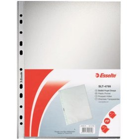 Resim Esselte Poşet Dosya A4 Buzlu Şeffaf 4799 