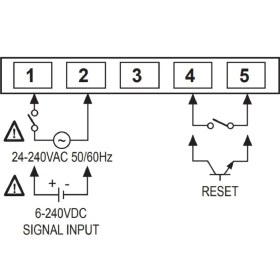 Resim Autonics LA8N-BF ,48X24MM Voltaj Giriş 8-Hane Pilli Sayıcı 