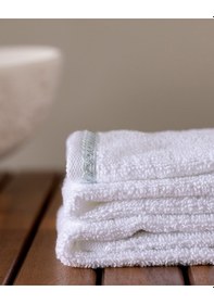 Resim Madame Coco Angelise 2'li %100 Pamuk El Havlusu - Beyaz/mint Yeşili - 30x40 Cm 8684427221686 Çok Renkli 