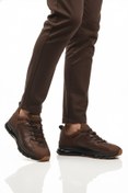 Resim WALKWAY Kahve Bağcıklı Hakiki Deri Erkek Spor Ayakkabı 2623 M 