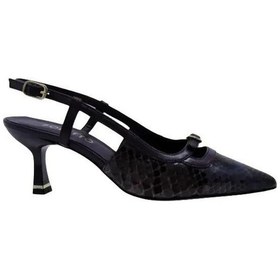 Resim Poletto Hakiki Yılan Deri Kremıt-mor Ayakkabı Stiletto 9841 110 Yln-2431 Kremıt-mor Kiremit - Mor 