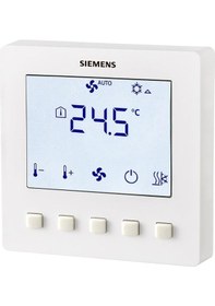 Resim Siemens Rdf530/bp Dijital Kablolu Sıva Altı Fan Coil Oda Termostatı 