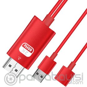 Resim Ally Phone Usb HDTV Cable Lightning Type C hdmi kablosu 