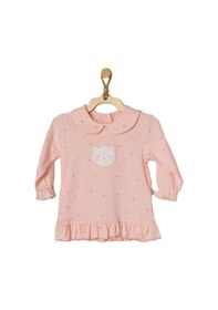 Resim Dear_Enika Andywawa Sweet Home Kız Bebek Alt Üst Pembe Takım Ac22124 