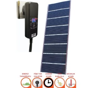 Resim Oxa Halı Altı Isıtıcı Karbon Film Zaman Ayarlı Termostatlı 1.kalite 