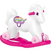 Resim Unicorn Sallanan Tekerlekli At 