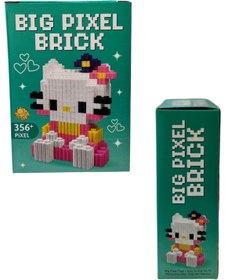 Resim ydn Hello City Tasarımlı Büyük Parçalı Blok Oyuncak Seti Big Pixel Brick Set 