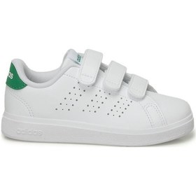 Resim Adidas Advantage Base 2.0 Cf C Beyaz Kız Çocuk Sneaker 000000000102047787 Beyaz - Yeşil 