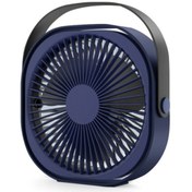 Resim Şarj Edilebilir Masaüstü Fan Usb Fan 360 Döndürülebilir Masaüstü Fan Taşınabilir Fan Dahili 4000mah Pil İle Mini Fan 