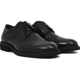 Resim Derimod Erkek Siyah Bağcıklı Deri Klasik Ayakkabı 26SFD601218 