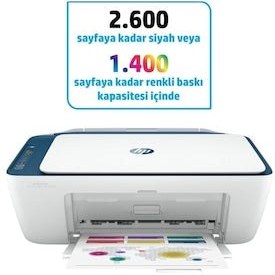 Resim HP DeskJet 4828 25R76A Wi-Fi + Tarayıcı + Fotokopi Renkli Çok Fonksiyonlu Mürekkep Püskürtmeli Yazıcı 