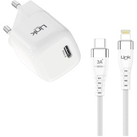 Resim Linktech G821 Supper Silicon Tech 20W Pd Usb-C Seyahat Şarj Aleti 